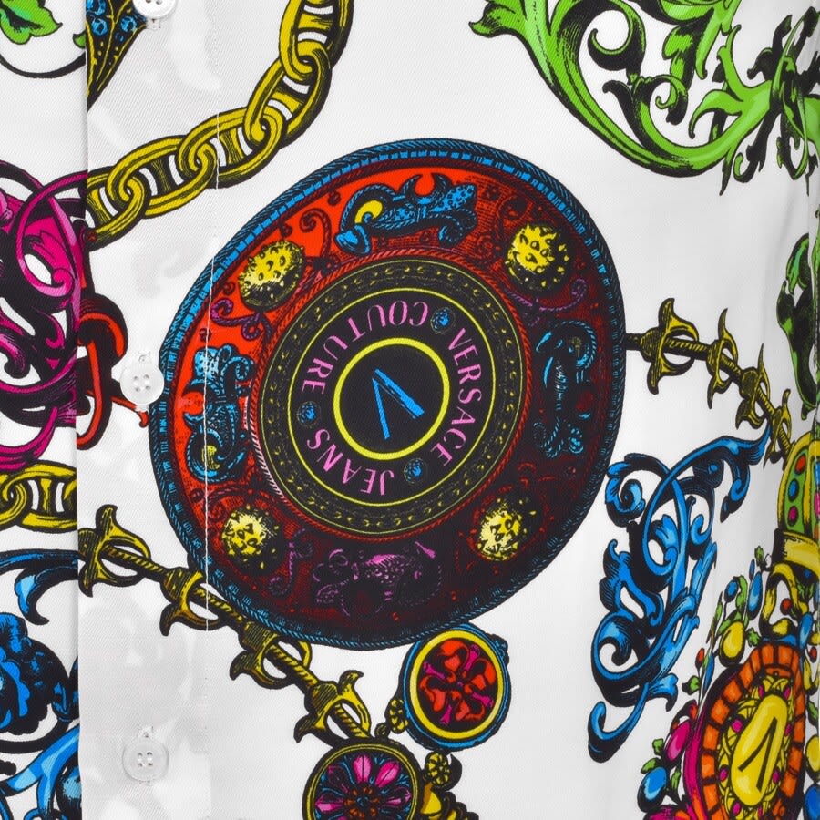 Alternative Image for ProductVersace Jeans Couture Long Sleeve Shirt White3