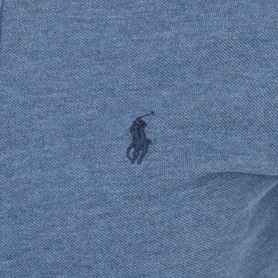 Alternative Image for ProductRalph Lauren Slim Fit Polo T Shirt Blue3