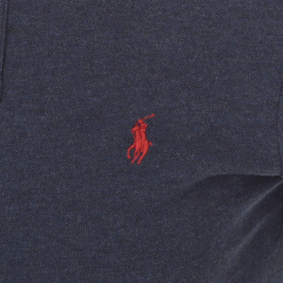 Alternative Image for ProductRalph Lauren Slim Fit Polo T Shirt Blue3