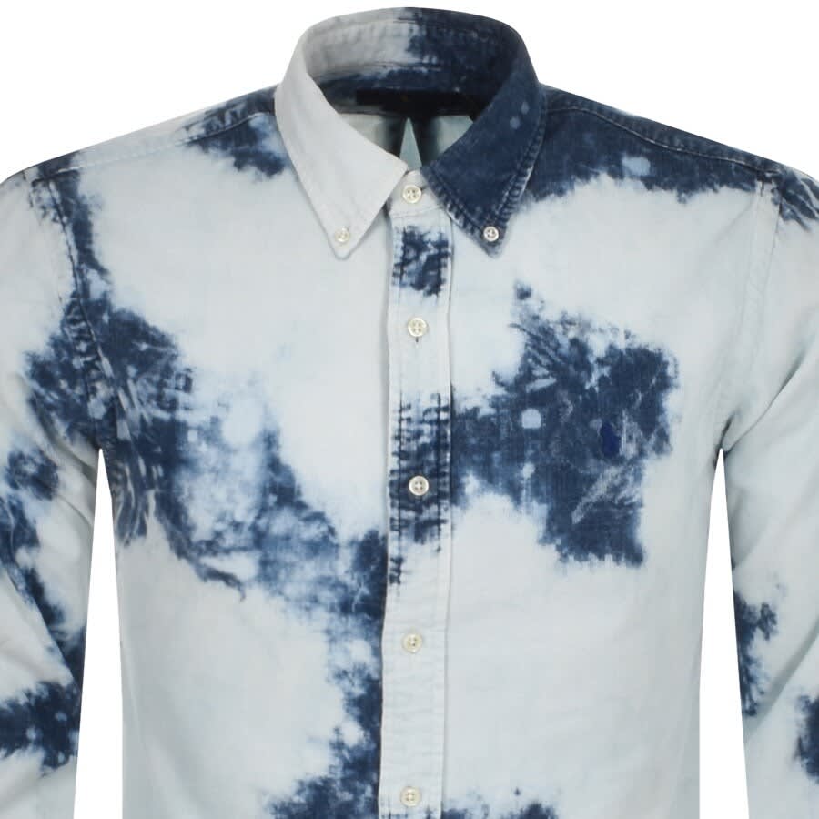 Alternative Image for ProductRalph Lauren Corduroy Long Sleeved Shirt Blue2