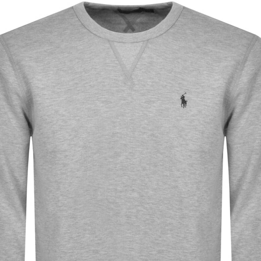 Alternative Image for ProductRalph Lauren Crew Neck Sweatshirt Grey2