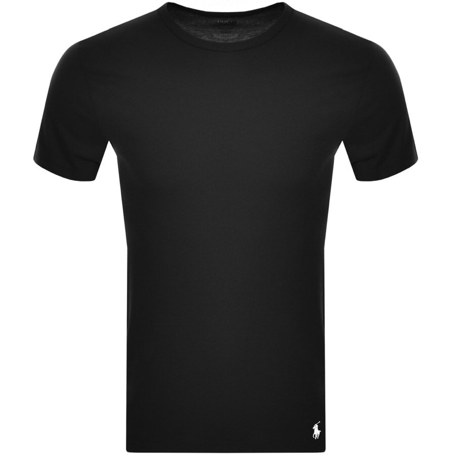 Alternative Image for ProductRalph Lauren 3 Pack Short Sleeve T Shirts Black2