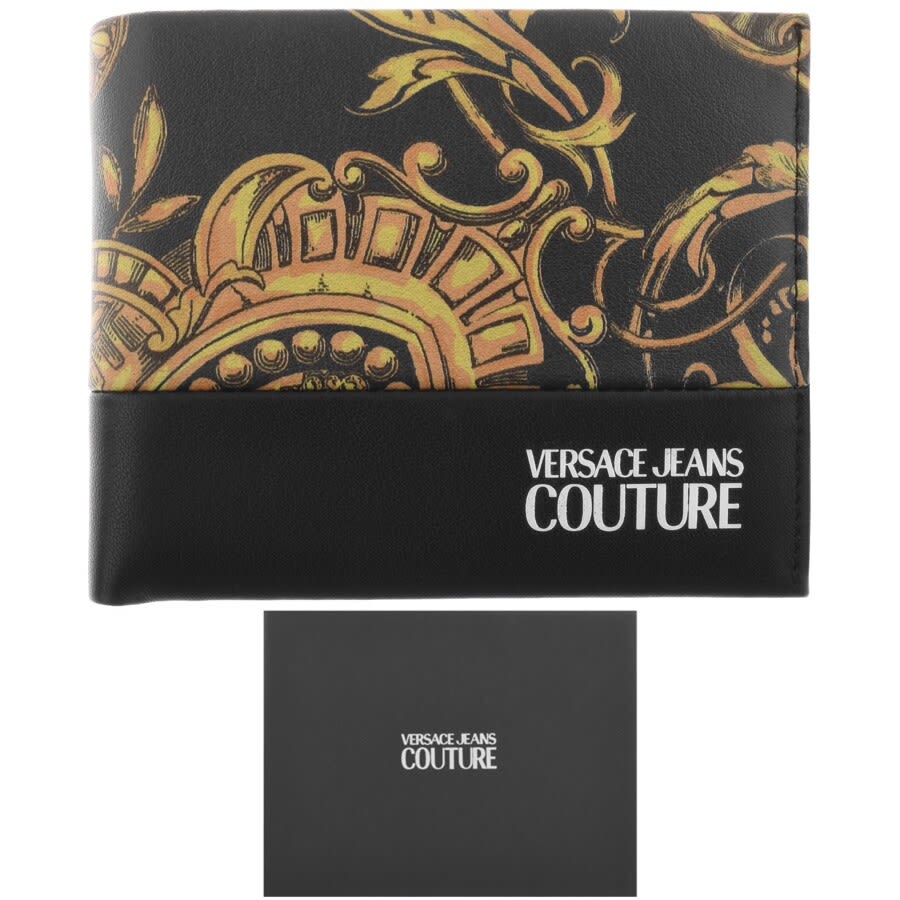 Alternative Image for ProductVersace Jeans Couture Baroque Wallet Black1
