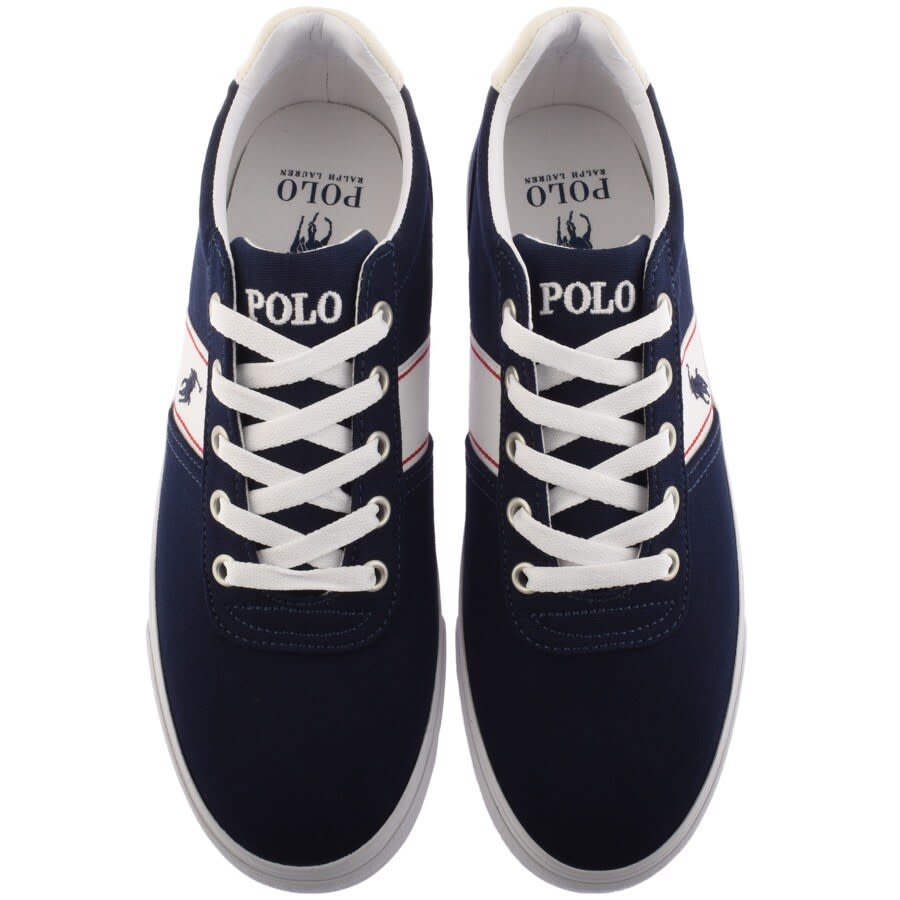 Alternative Image for ProductRalph Lauren Hanford Canvas Trainers Navy3