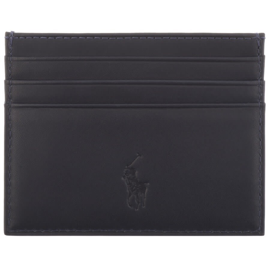 Alternative Image for ProductRalph Lauren Leather Card Holder Navy2