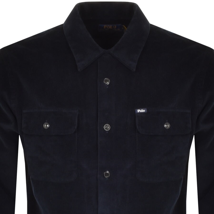 Alternative Image for ProductRalph Lauren Corduroy Long Sleeved Shirt Blue2