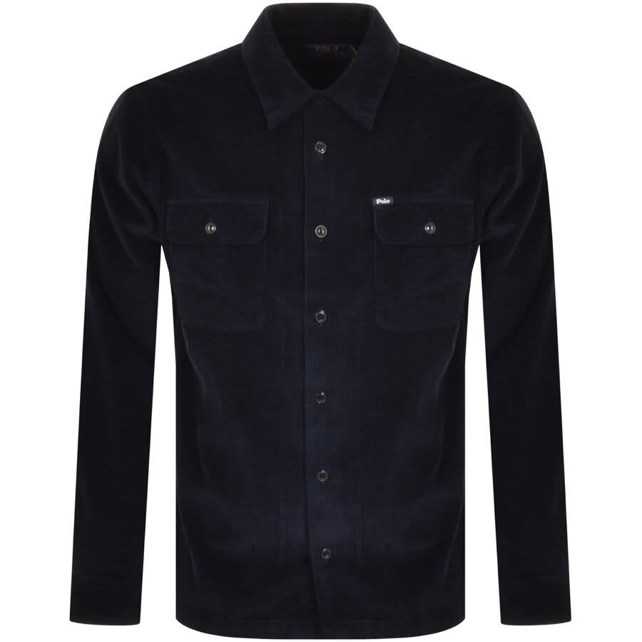 Alternative Image for ProductRalph Lauren Corduroy Long Sleeved Shirt Blue1