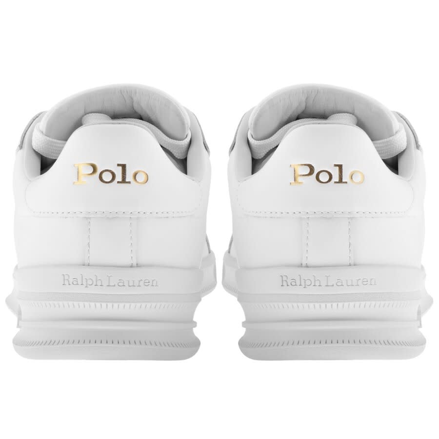 Alternative Image for ProductRalph Lauren Heritage Court Trainers White2