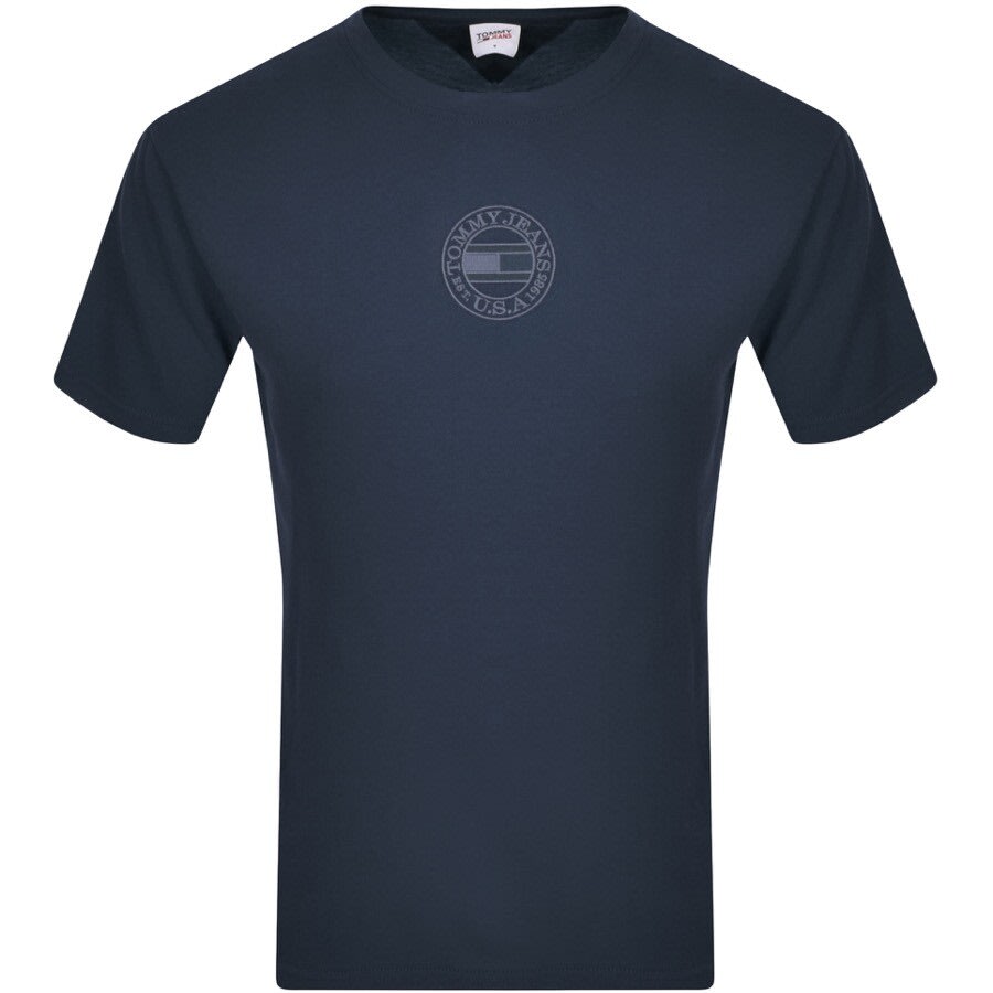 Alternative Image for ProductTommy Jeans Circular Logo T Shirt Navy1