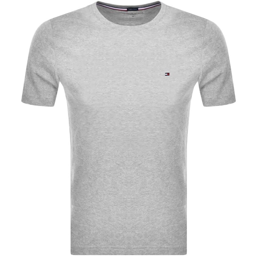 Tommy Hilfiger Core Slim T Shirt Grey | Mainline Menswear