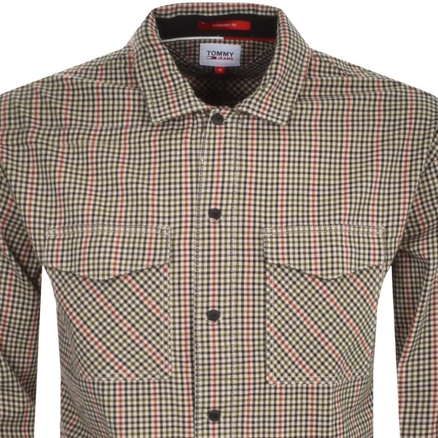 Alternative Image for ProductTommy Jeans Long Sleeved Overshirt Beige2