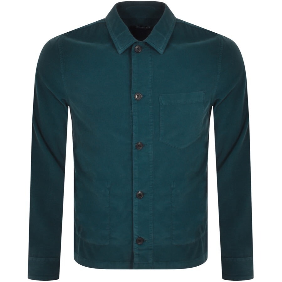 Alternative Image for ProductPS By Paul Smith Long Sleeved Overshirt Blue1