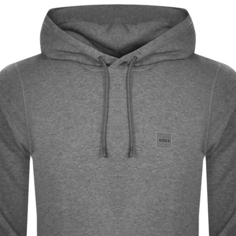 Alternative Image for ProductBOSS Wetalk Pullover Hoodie Grey2