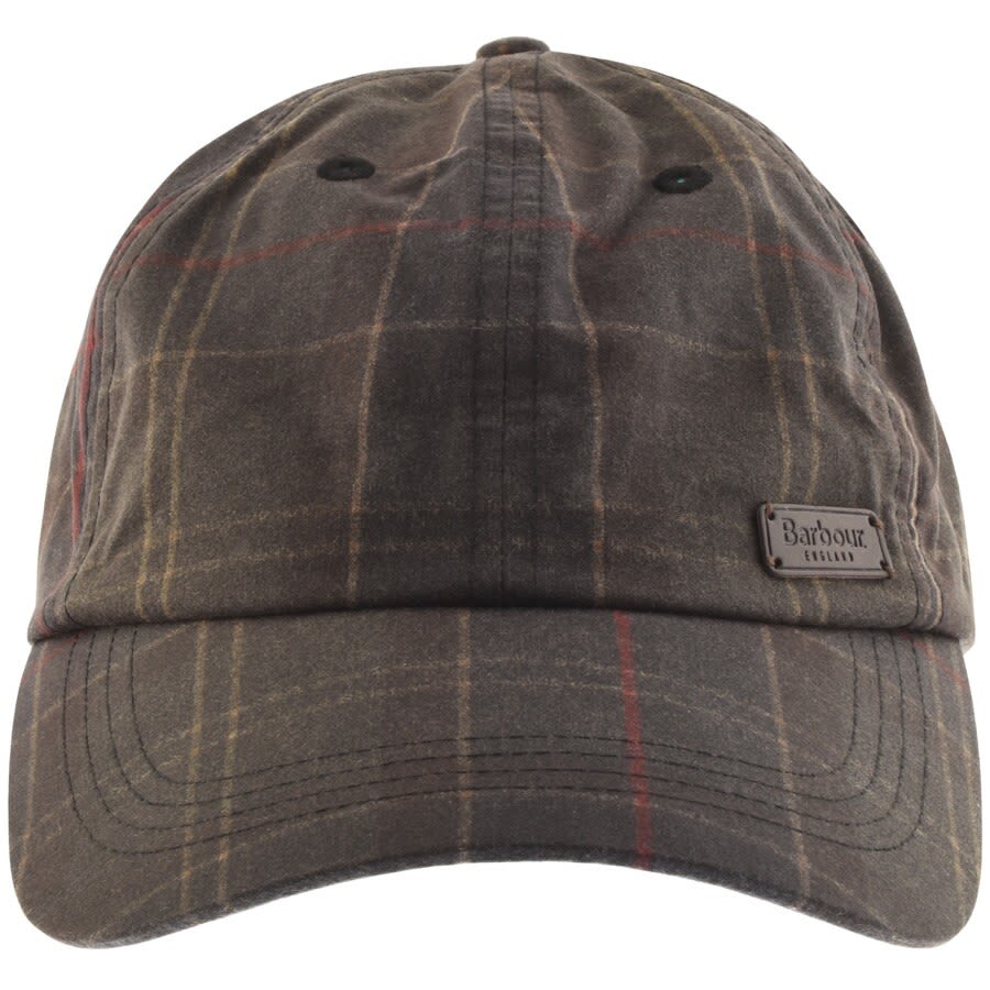 Alternative Image for ProductBarbour Darwen Tartan Cap Brown1