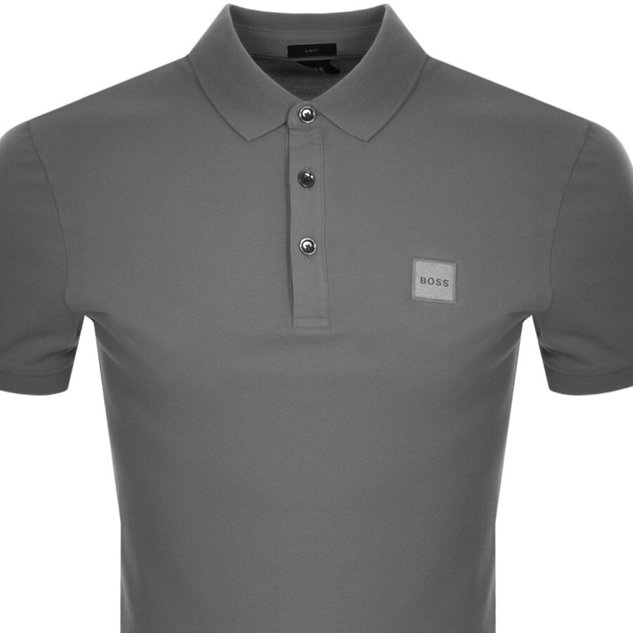 Alternative Image for ProductBOSS Passenger 1 Polo T Shirt Grey2