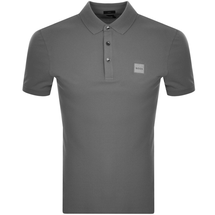 Alternative Image for ProductBOSS Passenger 1 Polo T Shirt Grey1