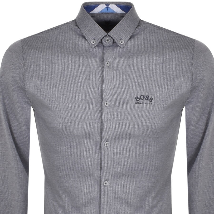 Alternative Image for ProductBOSS Biada R Long Sleeved Shirt Navy2