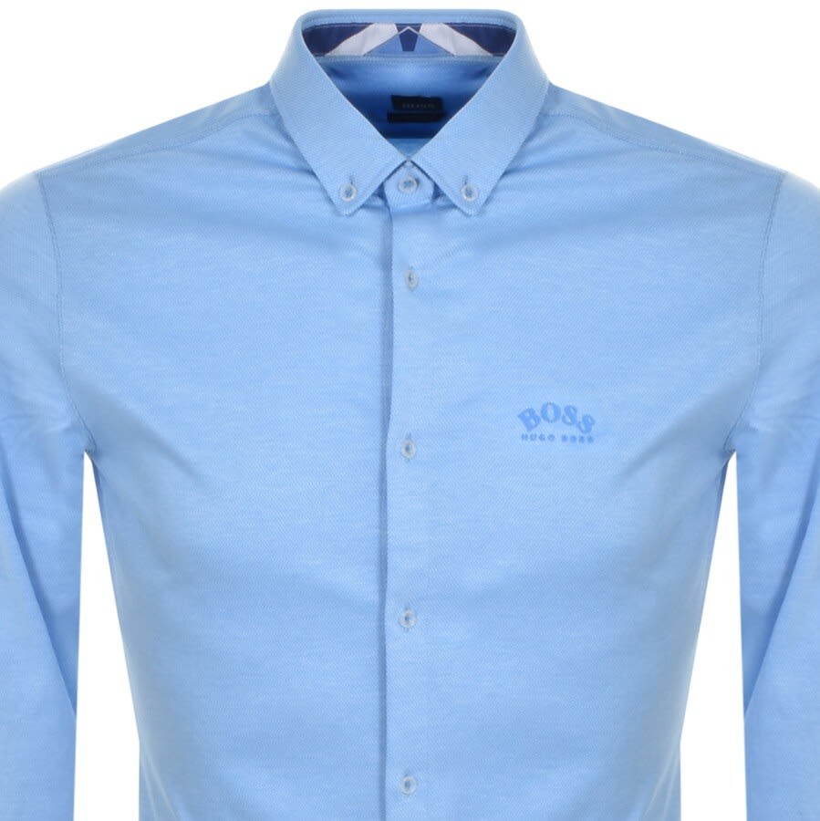 Alternative Image for ProductBOSS Biada R Long Sleeved Shirt Blue2