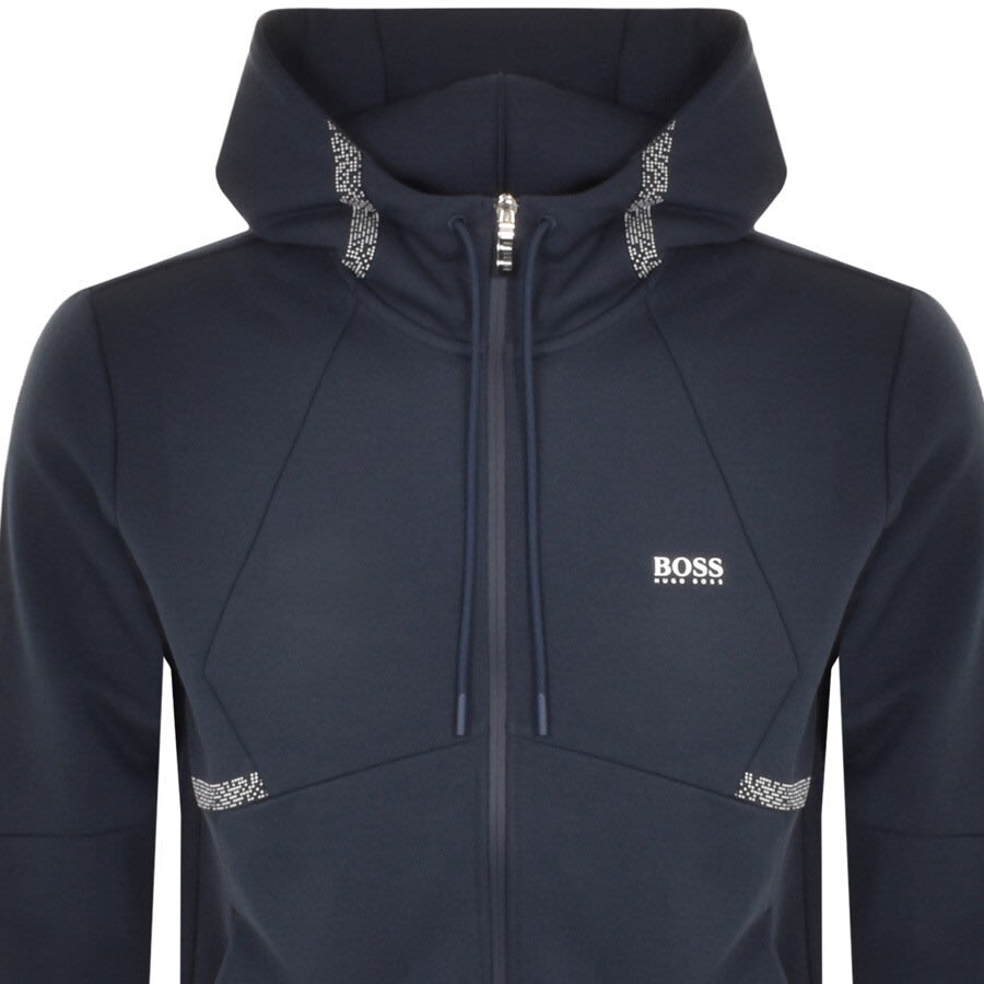 Alternative Image for ProductBOSS Saggy 2 Full Zip Hoodie Navy2