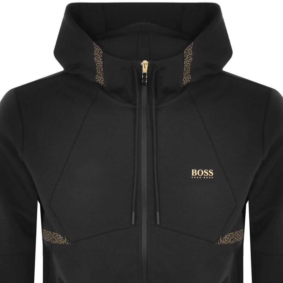 Alternative Image for ProductBOSS Saggy 2 Full Zip Hoodie Black2