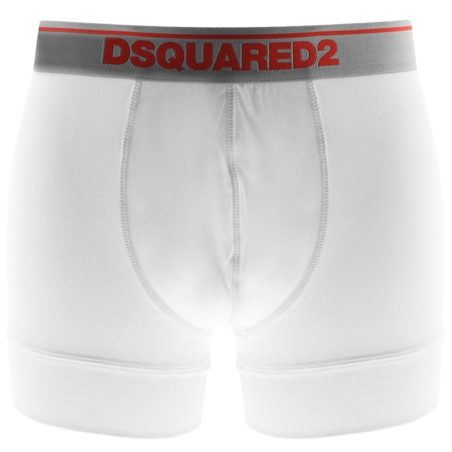 Alternative Image for ProductDSQUARED2 Underwear Double Pack Trunks White2