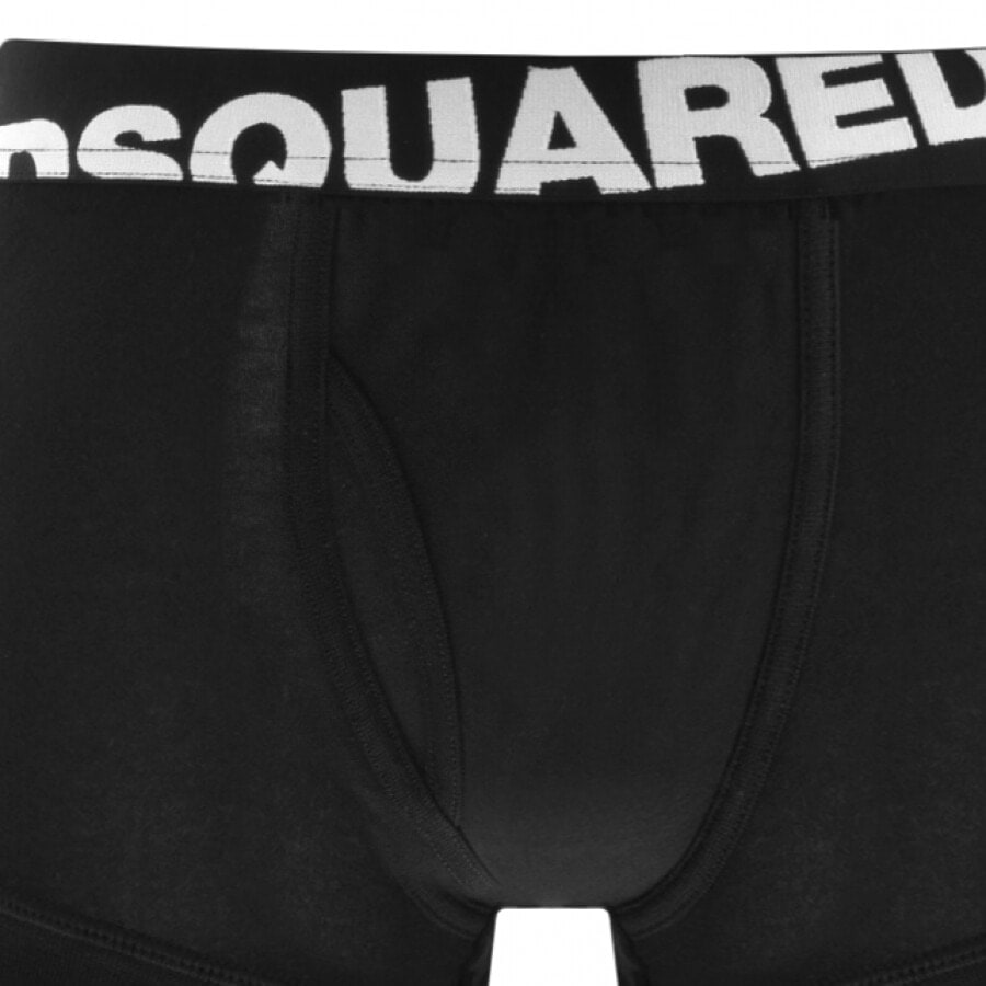 Alternative Image for ProductDSQUARED2 Underwear Double Pack Trunks Black3