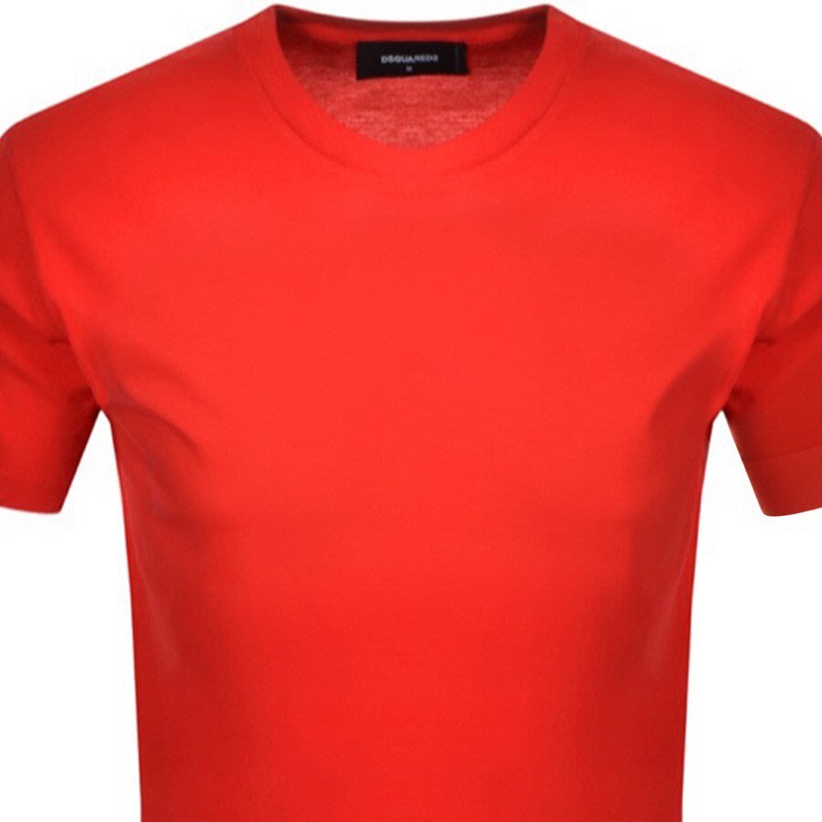 Alternative Image for ProductDSQUARED2 Logo Sleeve T Shirt Red2