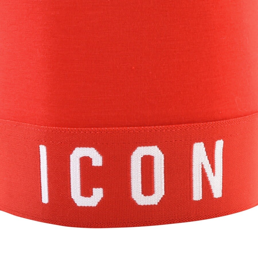 Alternative Image for ProductDSQUARED2 Logo Sleeve T Shirt Red3