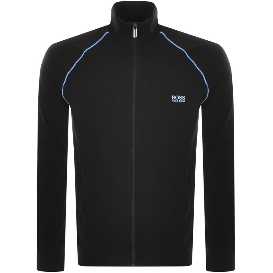 Alternative Image for ProductBOSS Bodywear Full Zip Sweatshirt Black1
