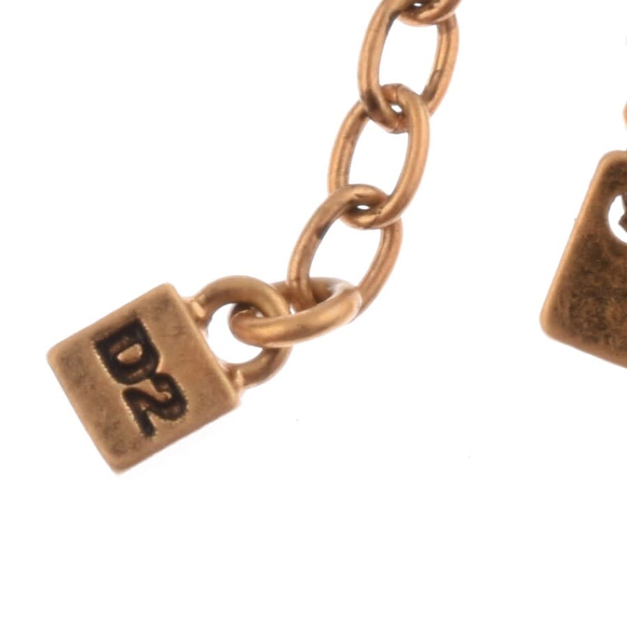 Alternative Image for ProductDSQUARED2 Two Chain Bracelet Gold3