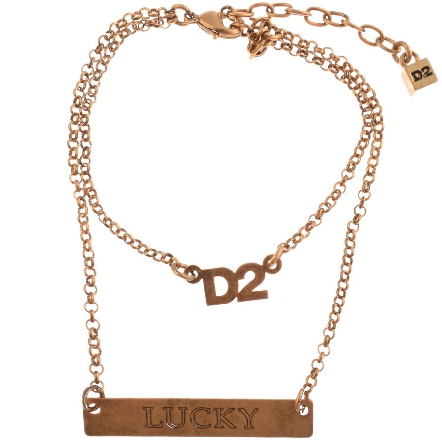 Alternative Image for ProductDSQUARED2 Two Chain Bracelet Gold1