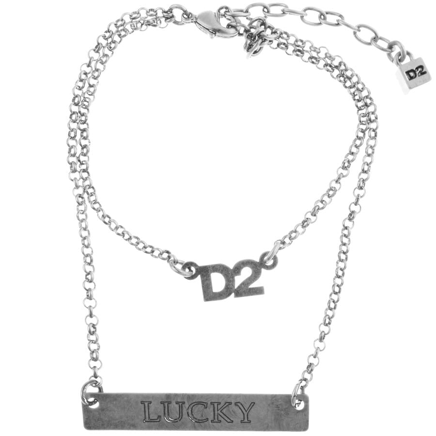 Alternative Image for ProductDSQUARED2 Two Chain Bracelet Silver1