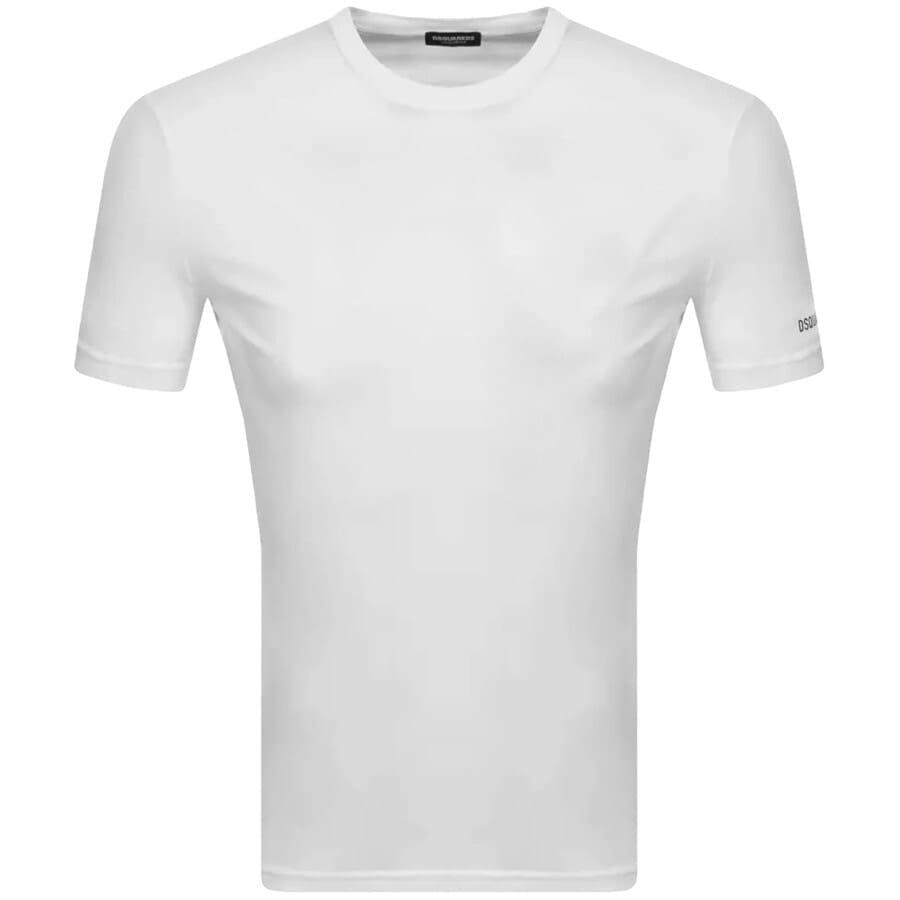Alternative Image for ProductDSQUARED2 Logo Loungewear T Shirt White1