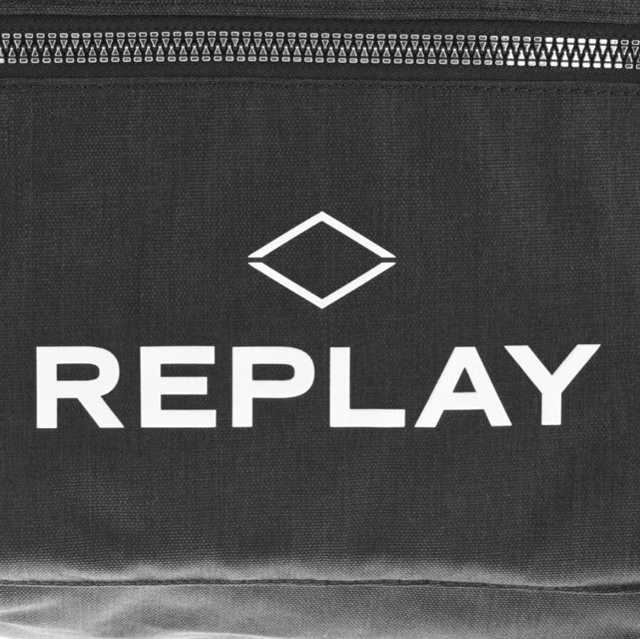 Alternative Image for ProductReplay Logo Backpack Black3