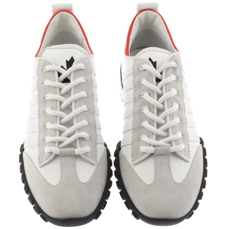 Alternative Image for ProductDSQUARED2 Legend Low Top Trainers White3