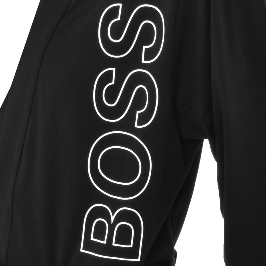 Alternative Image for ProductBOSS Kimono Bath Robe Black3