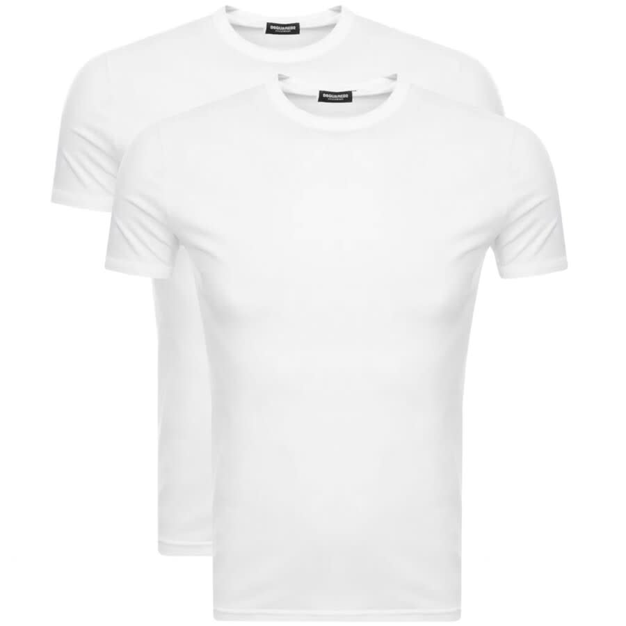 Alternative Image for ProductDSQUARED2 2 Pack T Shirts White1