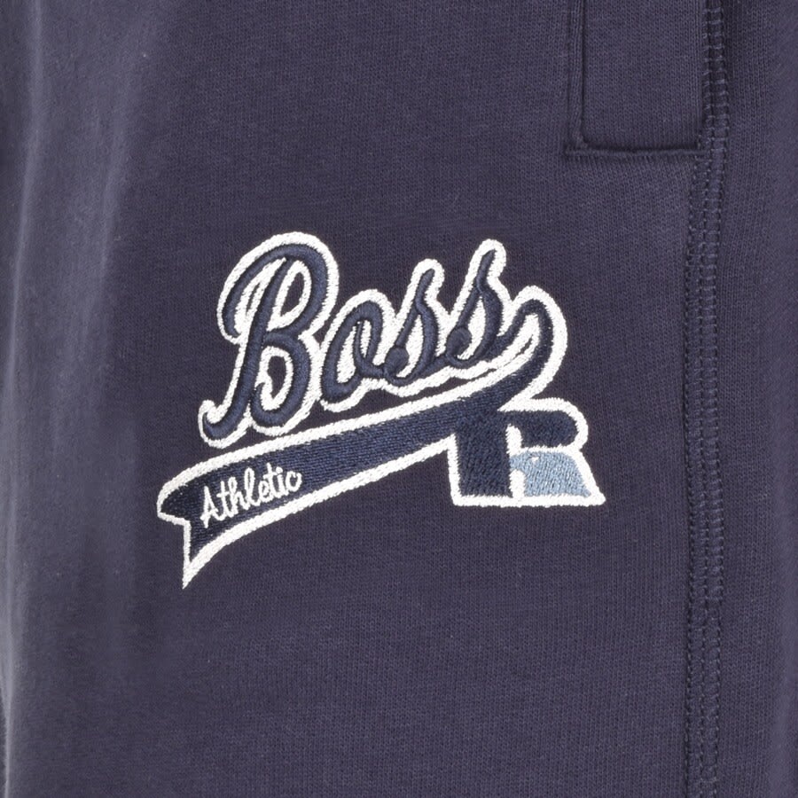 Alternative Image for ProductBOSS X Russell Athletic Jogging Bottoms Navy3