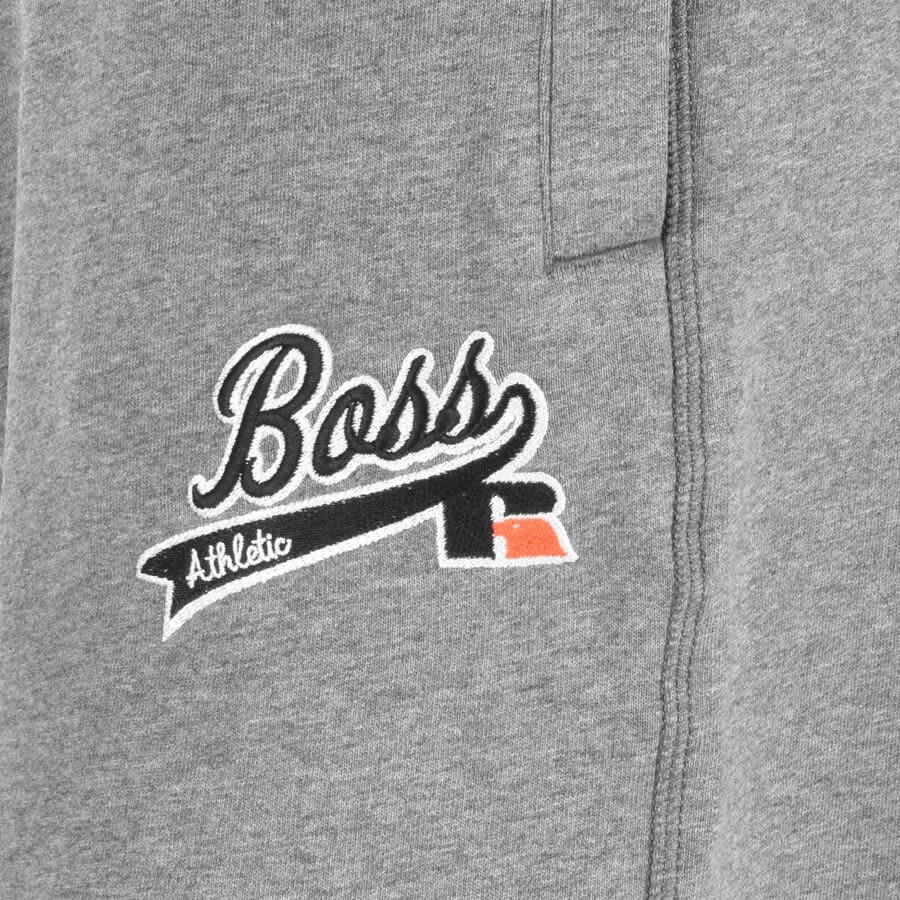 Alternative Image for ProductBOSS X Russell Athletic Jogging Bottoms Grey3