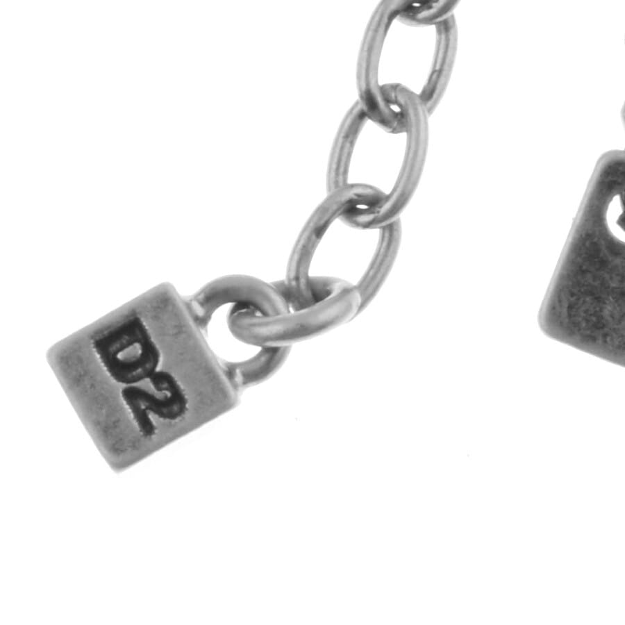 Alternative Image for ProductDSQUARED2 Two Chain Necklace Silver3