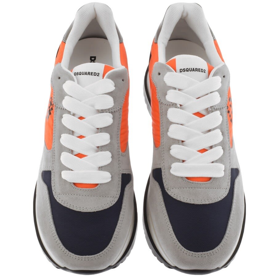 Alternative Image for ProductDSQUARED2 Cassetta Trainers Grey3