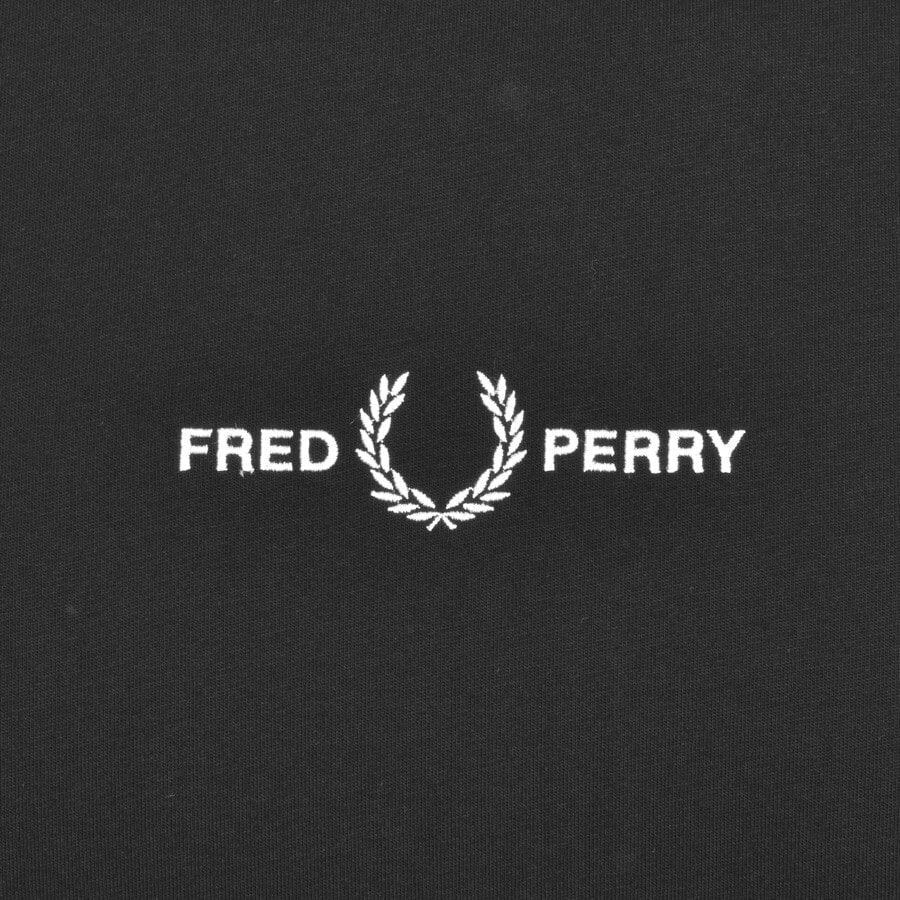 Alternative Image for ProductFred Perry Logo T Shirt Black3