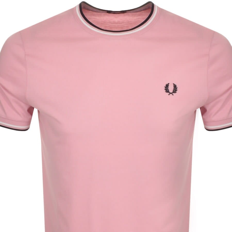 Alternative Image for ProductFred Perry Twin Tipped T Shirt Pink2