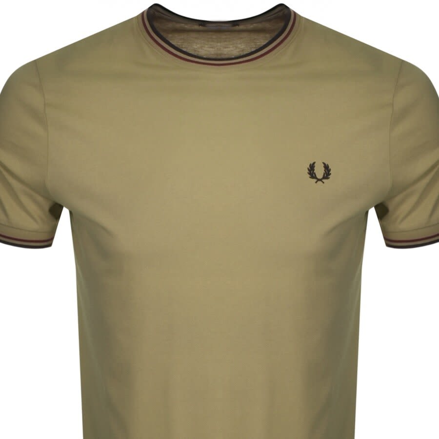 Alternative Image for ProductFred Perry Twin Tipped T Shirt Green2