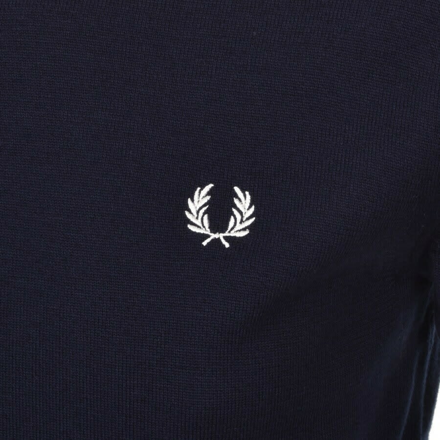 Alternative Image for ProductFred Perry Crew Neck Knit Jumper Black3
