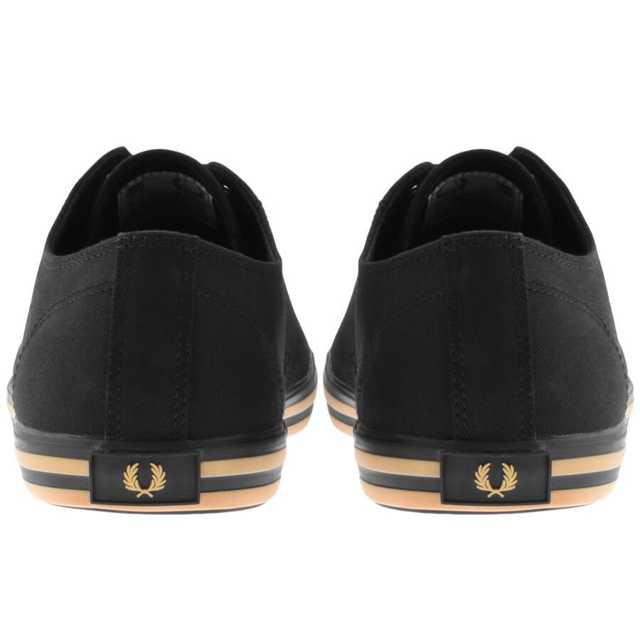 Alternative Image for ProductFred Perry Kingston Twill Trainers Black2