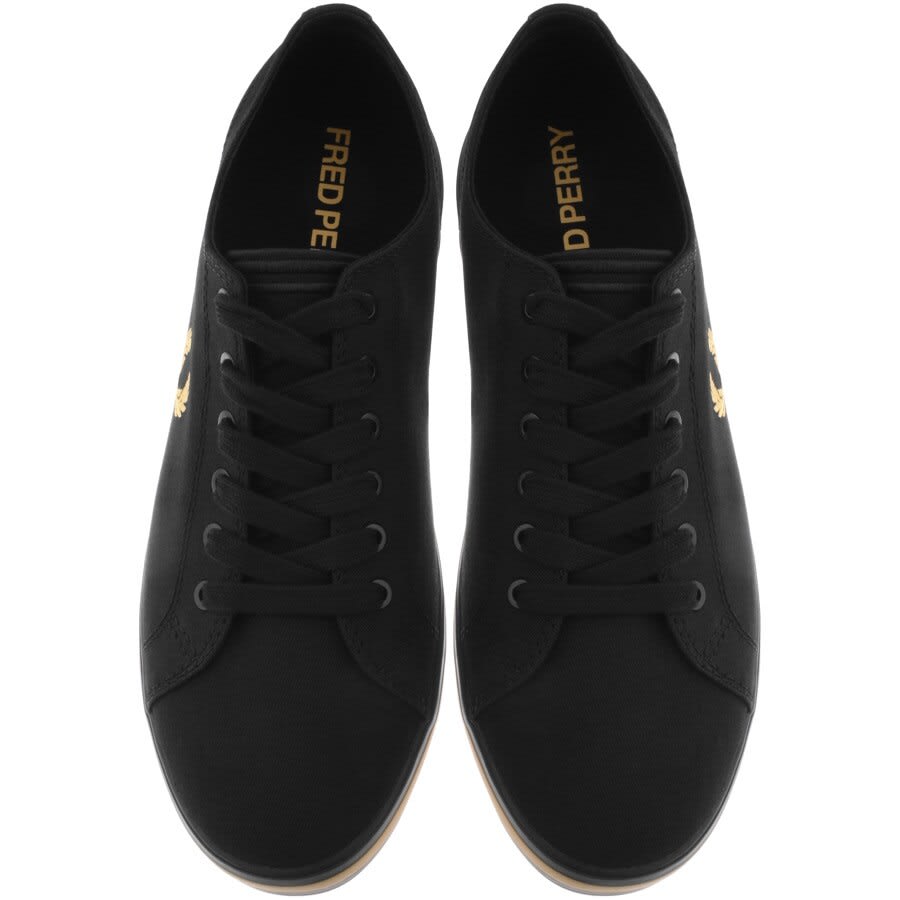 Alternative Image for ProductFred Perry Kingston Twill Trainers Black3