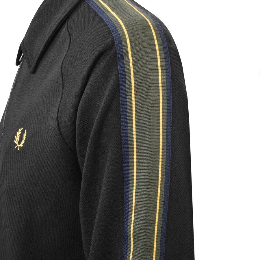 Alternative Image for ProductFred Perry Taped Tricot Jacket Black3