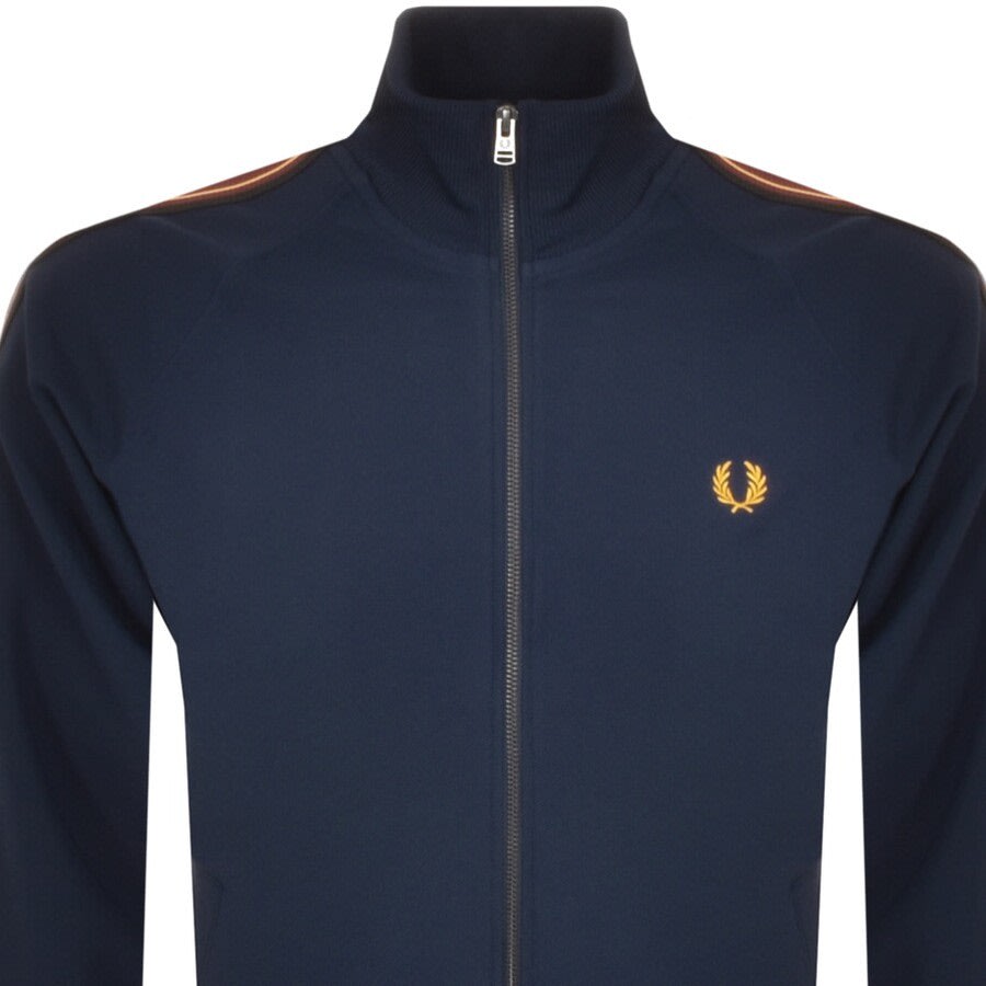 Alternative Image for ProductFred Perry Stripe Taped Jacket Navy2