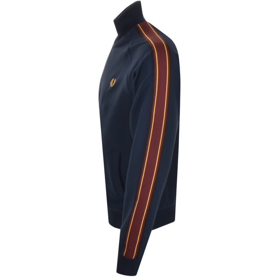 Alternative Image for ProductFred Perry Stripe Taped Jacket Navy3